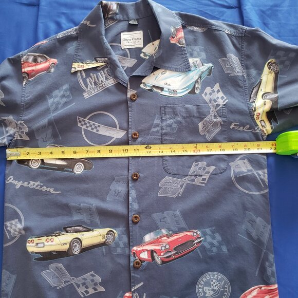 David Carey Originals Chevrolet Corvette Stingray Classic Cars Size M Graphic - Picture 10 of 11